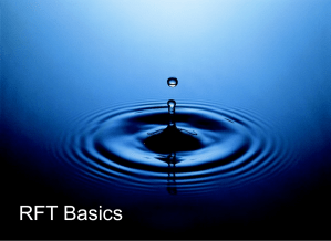 rft basics